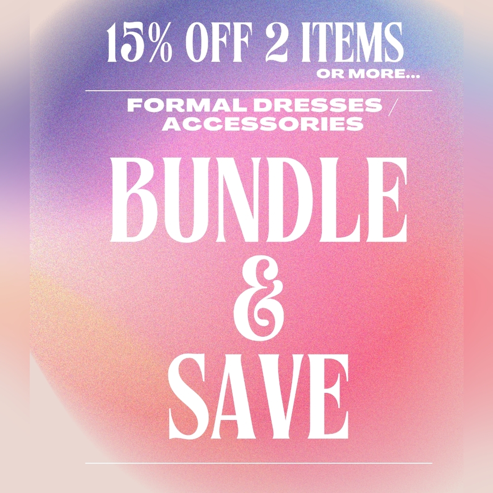 Make an offer / bundle of 2 for SAVINGS